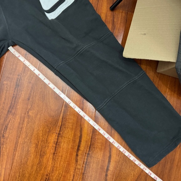 Supreme Wrapped Sweatpant Washed Black Vintage Size XL - Picture 9 of 9